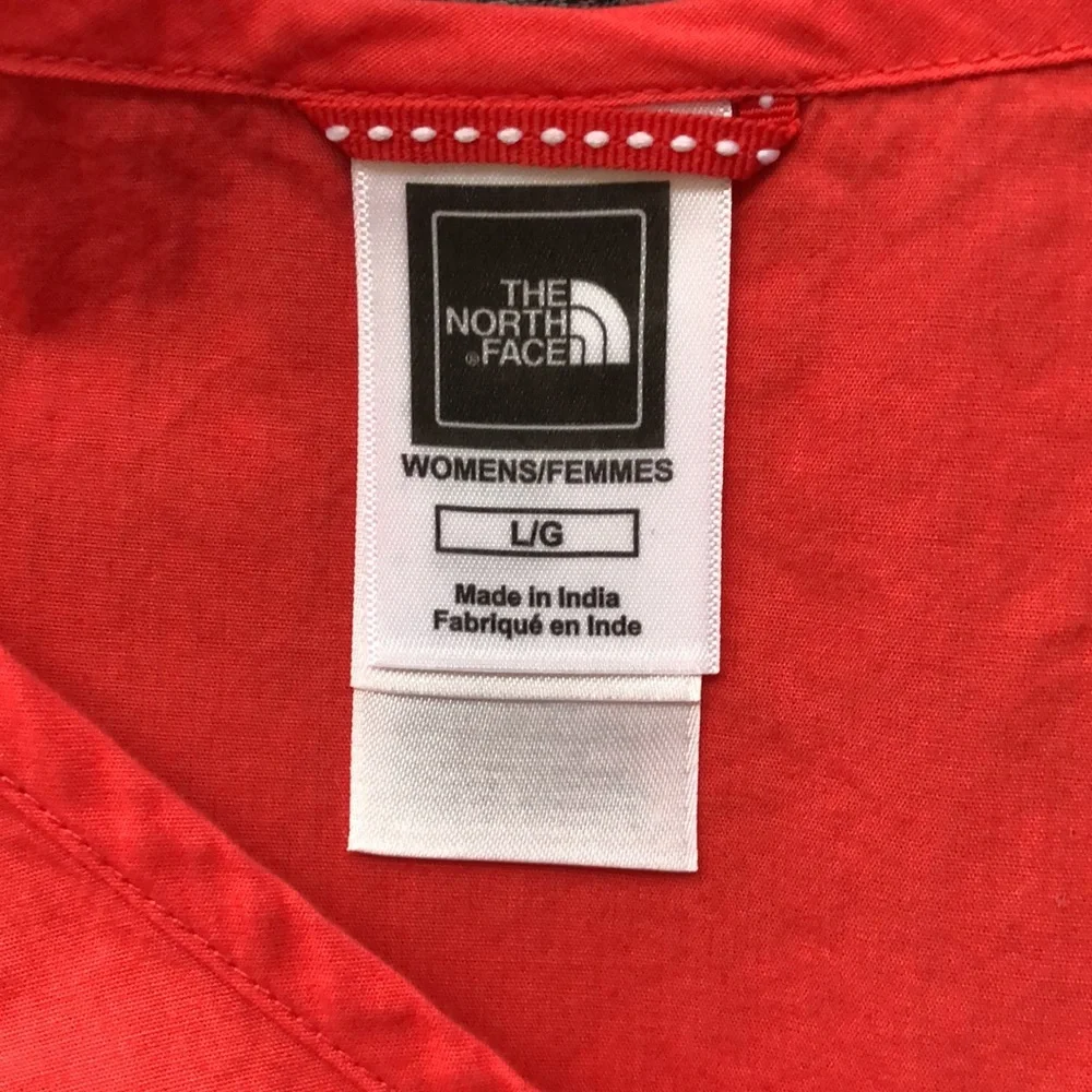 North Face‎ Orange Blouse Size L